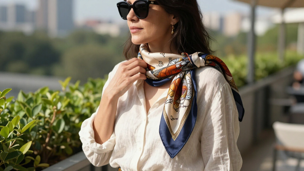 luxury silk scarves