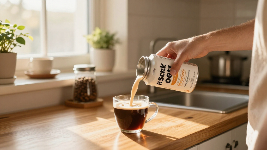 shelfstable oat milk for coffee