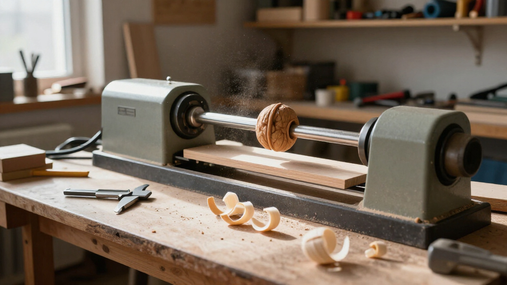 compact benchtop wood lathes