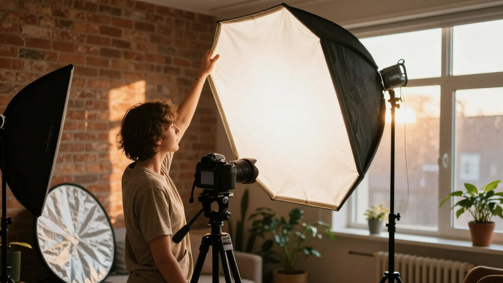 softbox lighting kit studio