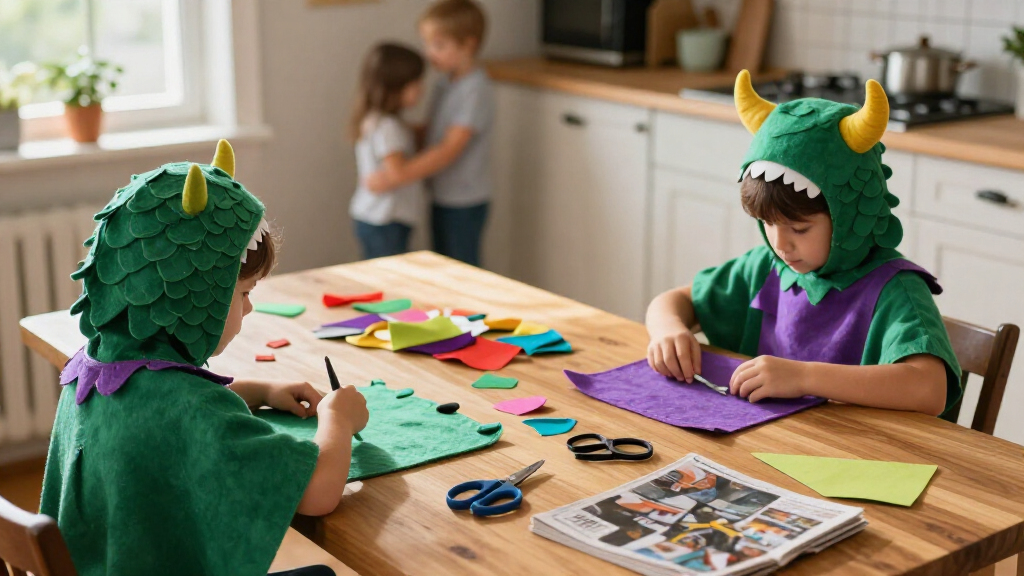 kids monster costume kits