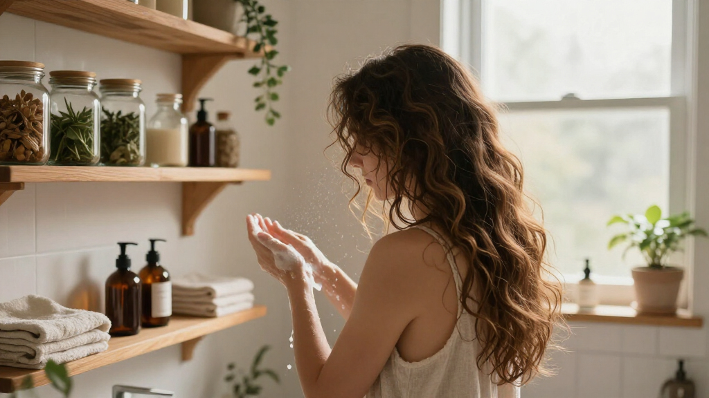 natural shampoo