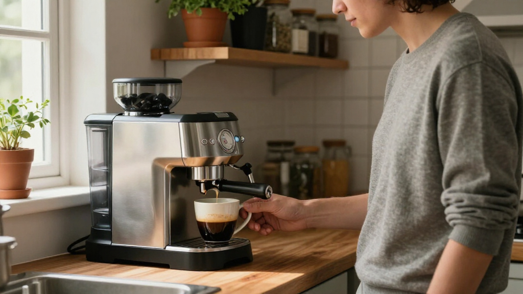 single serve coffee machine espresso combo