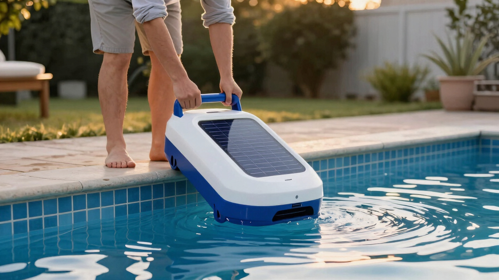 best solar powered robotic pool cleaner