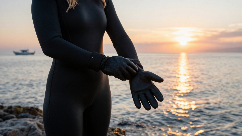 warmwater diving gloves neoprene