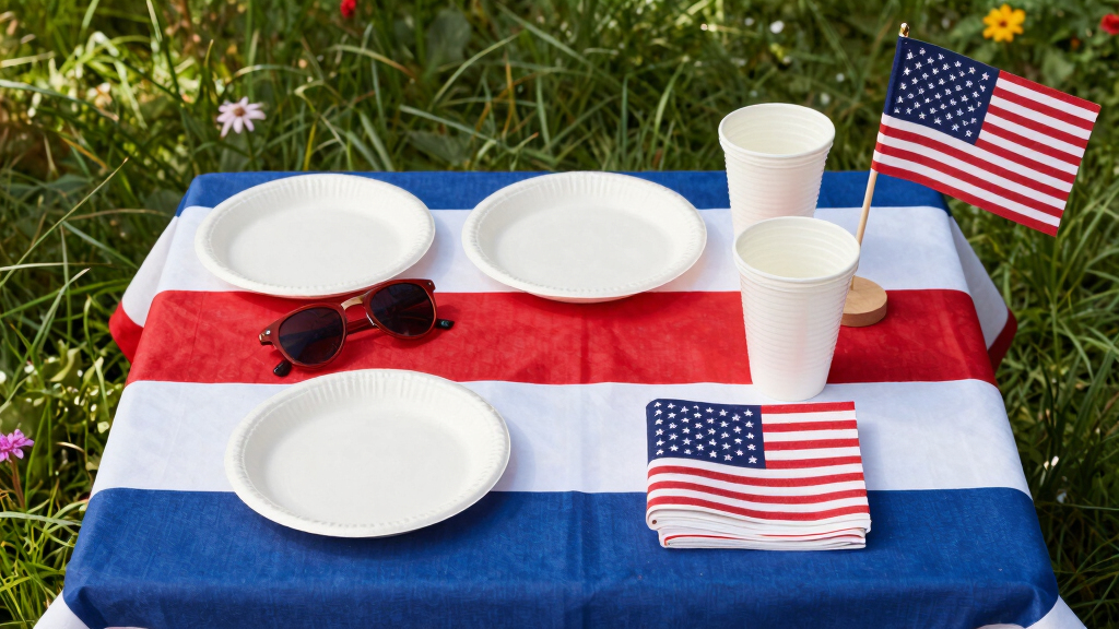patriotic outdoor party supplies