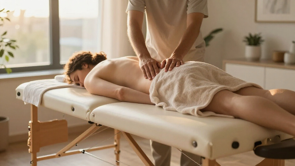 premium massage table for home