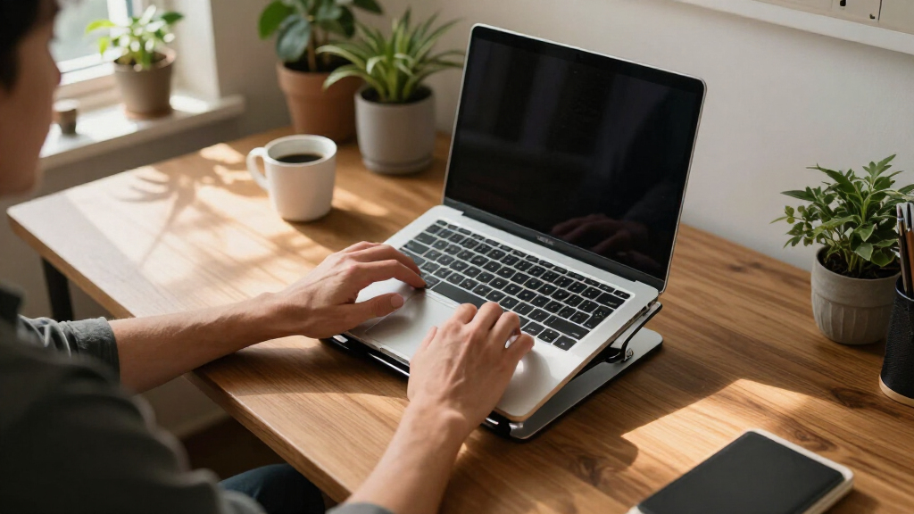 ergonomic laptop stands