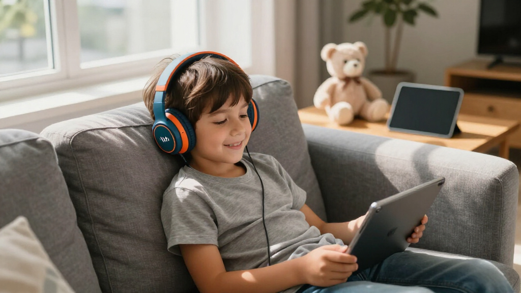 headphones for kids volume limited