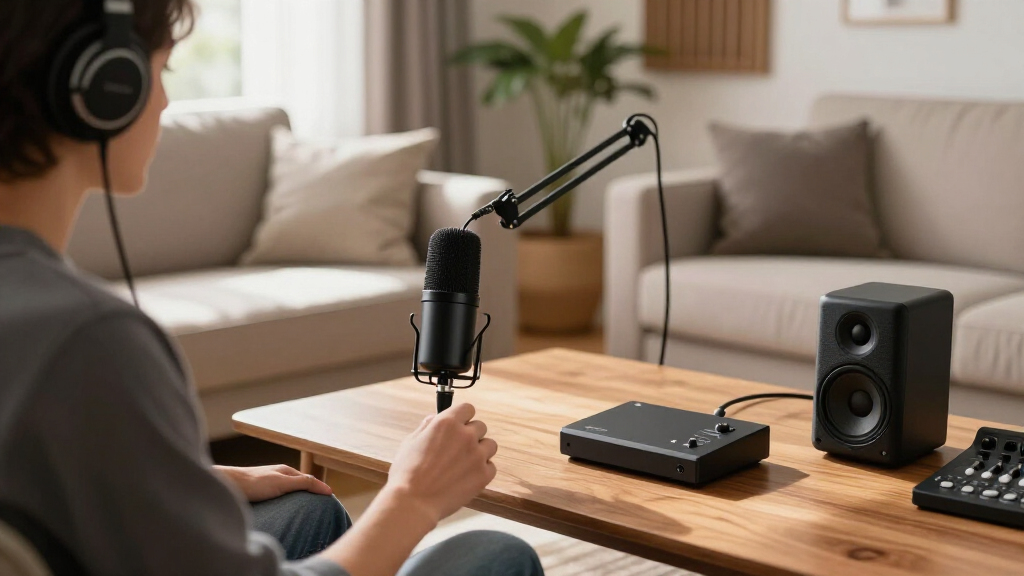 premium podcast equipment bundle
