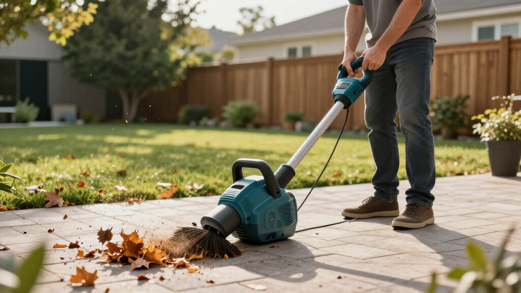 best brushless leaf blower for energy efficient cleanup