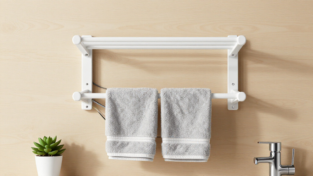 heated towel racks hardwired