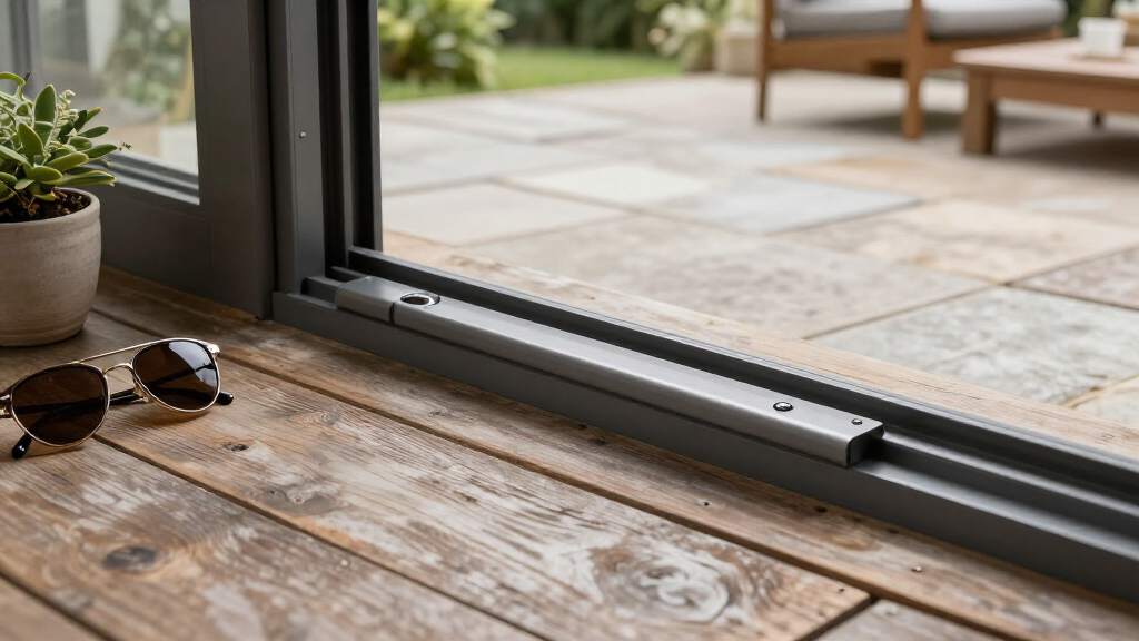 best patio door security lock bar