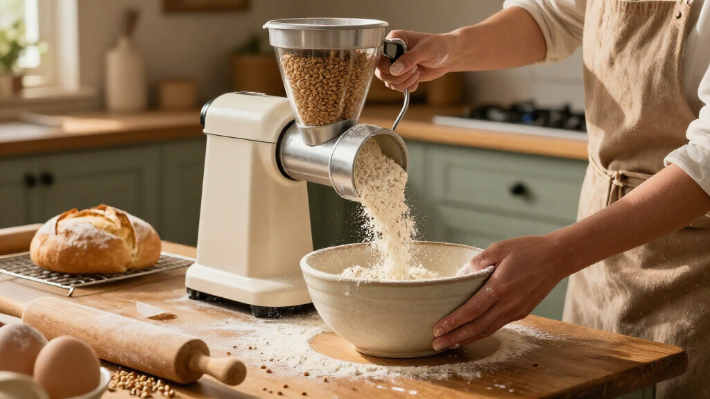 high ticket grain mill for baking and dough prep