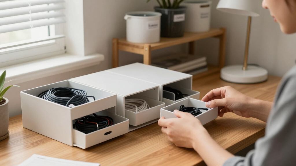 desk organization and storage solutions