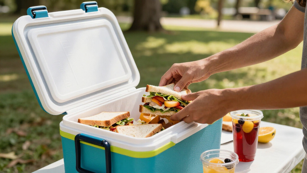 tailgating food coolers