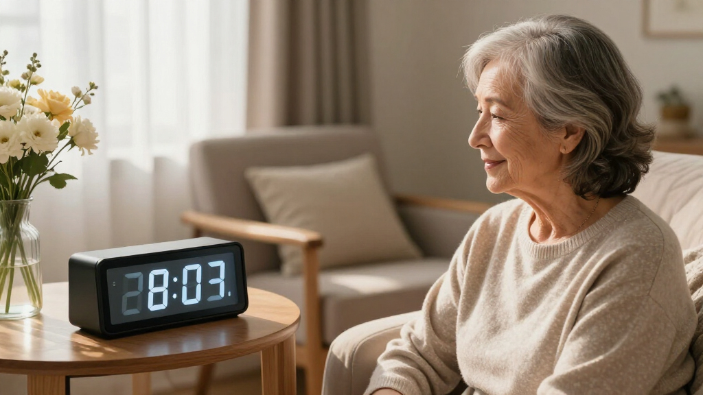 large-print digital alarm clocks