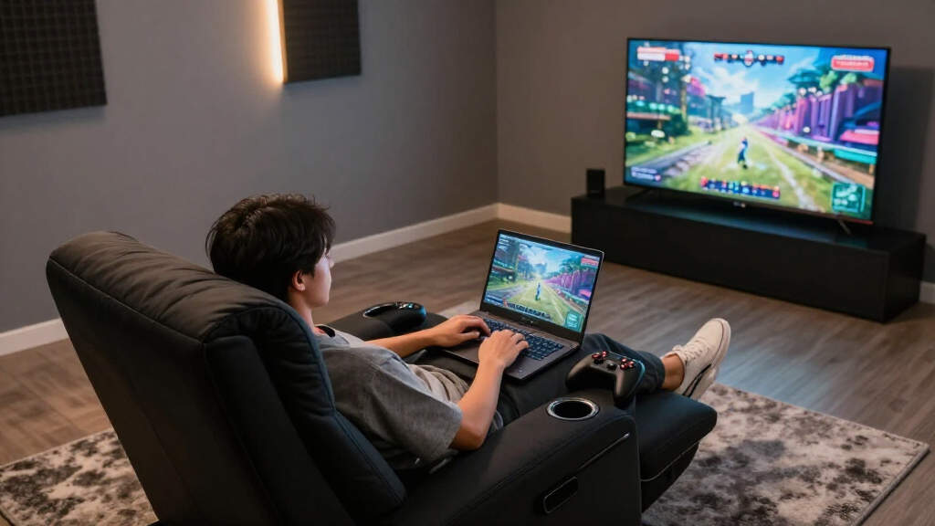 gaming and home theater chair combo