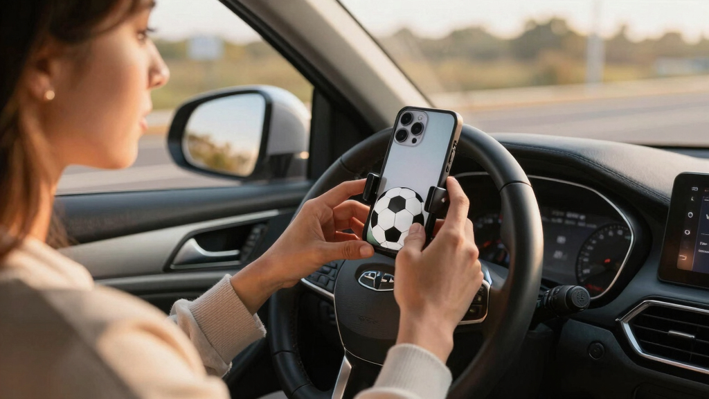car phone mounts for soccer fans