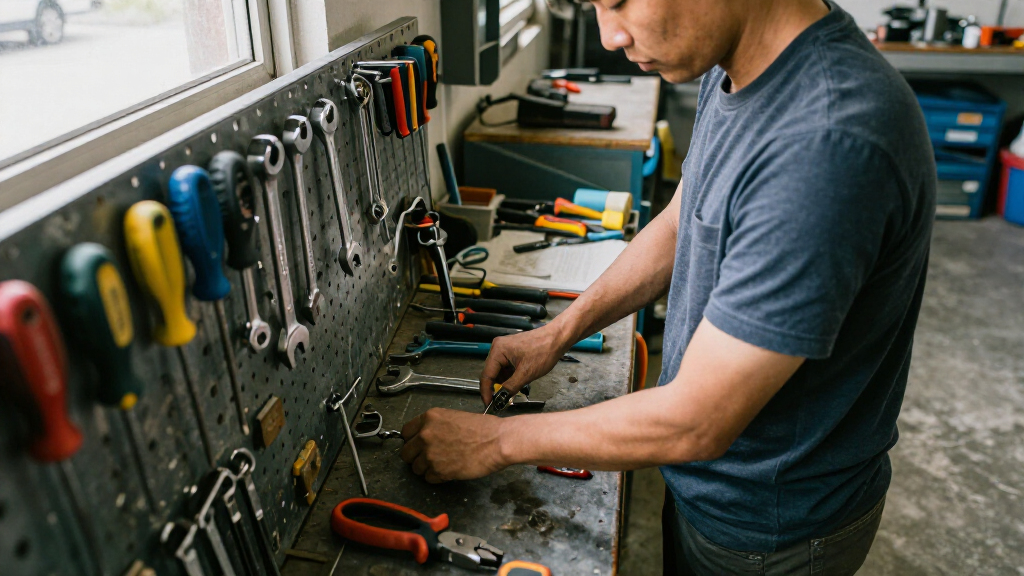 automotive garage organization tools