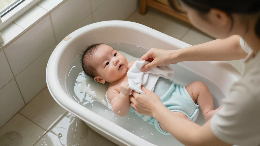 newborn baby wash