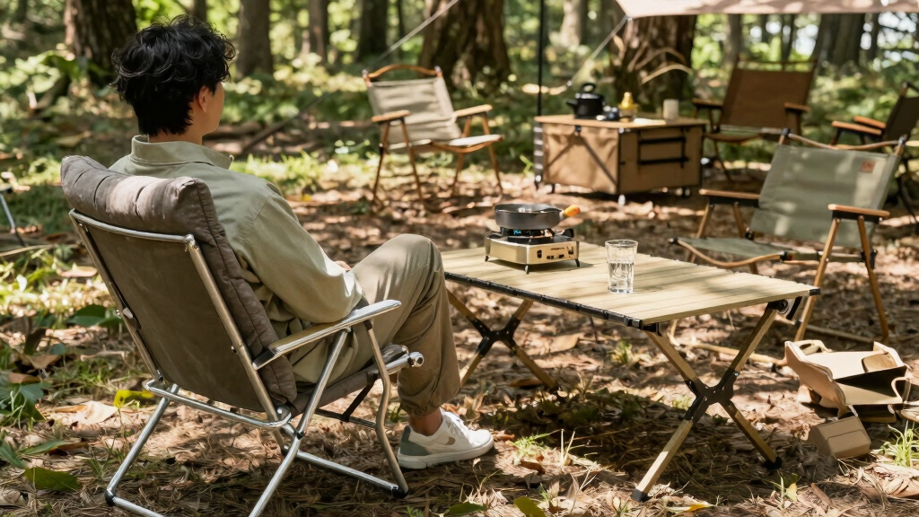 best luxury camping furniture set