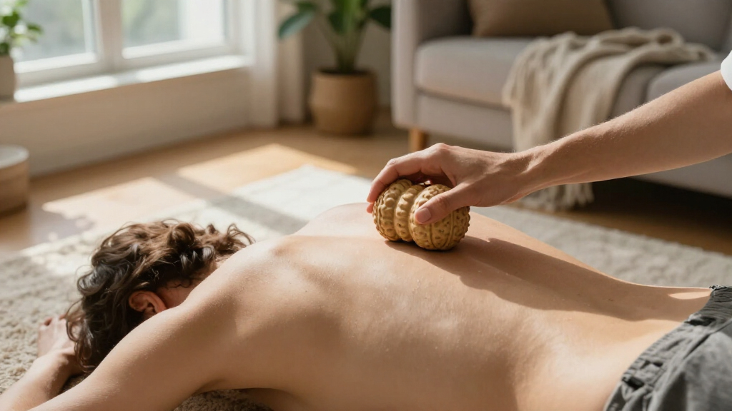 best peanut massage ball for upper back knots