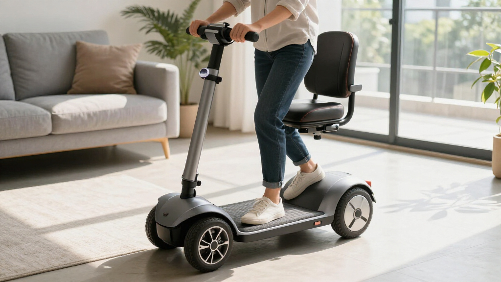 compact mobility scooter for apartment living