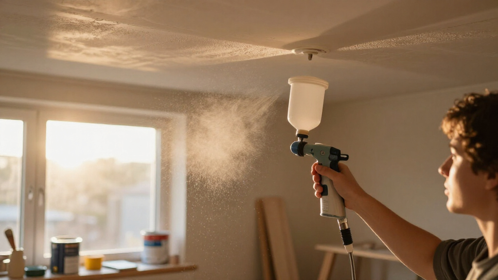 texture sprayer for knockdown texture