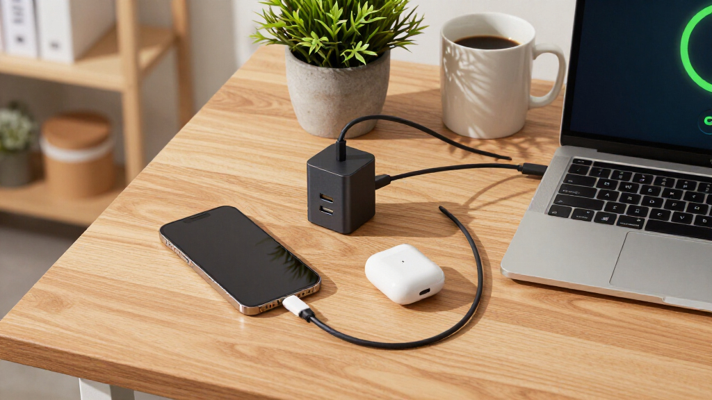 multi port usb c desk chargers