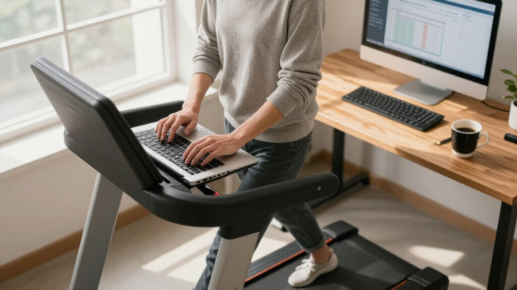 treadmill desk for remote work