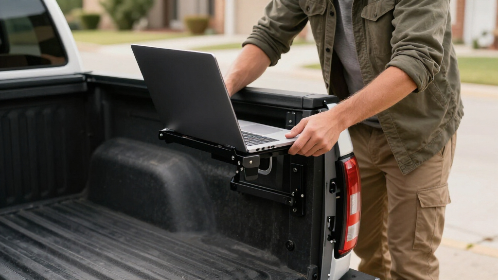 truck bed laptop mounts