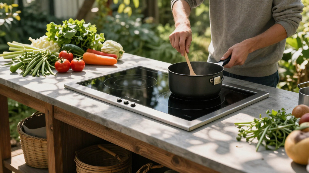 induction range 30 inch slide in