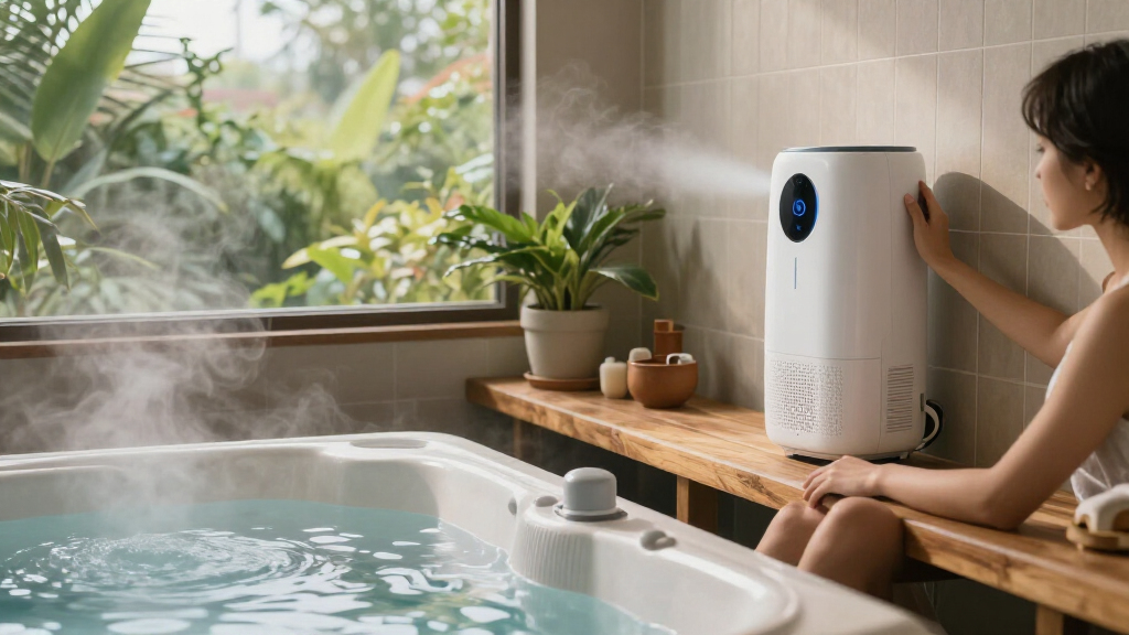 best hot tub dehumidifier for indoor spa room