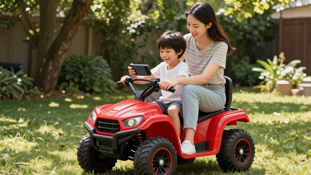 24v ride on utv for kids with bluetooth music