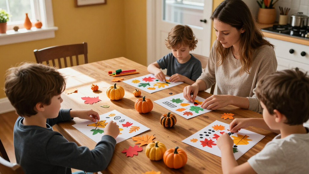 family fall activity kits