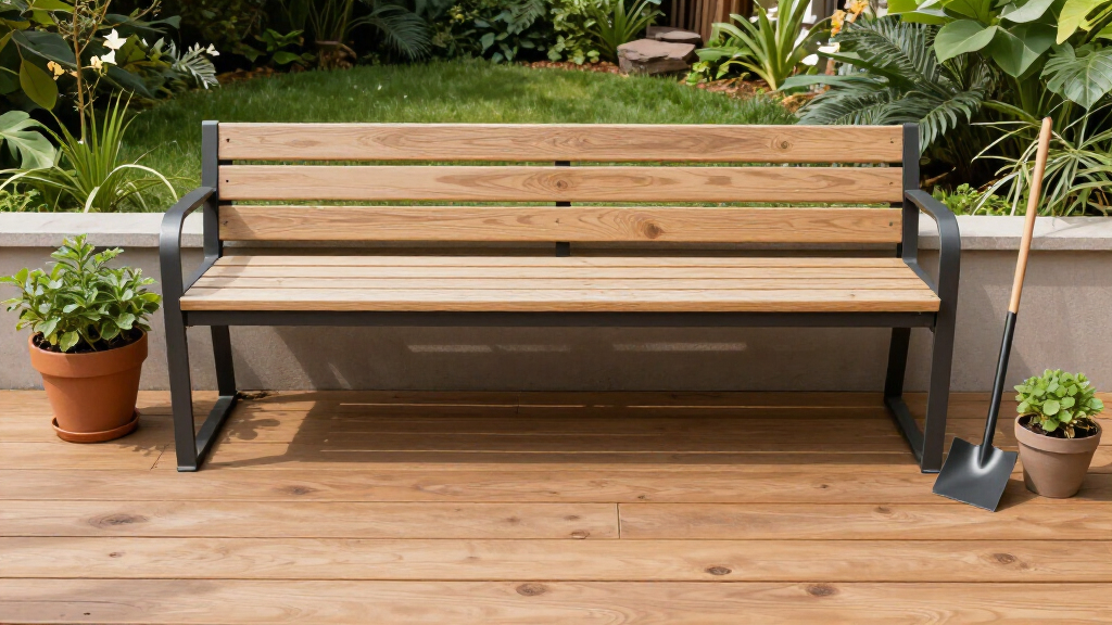 outdoor storage benches