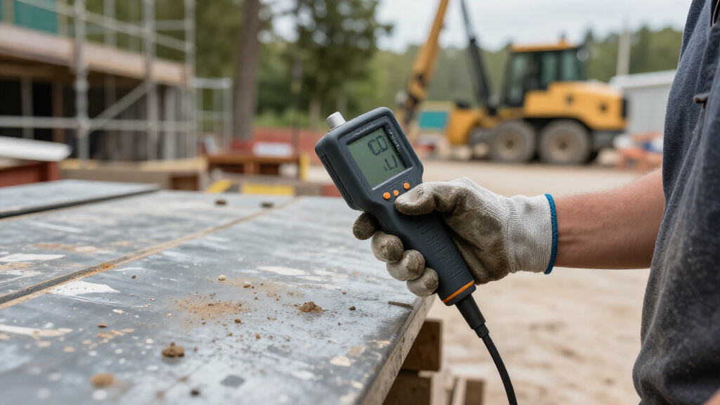 handheld coating thickness gauge ferrousnonferrous