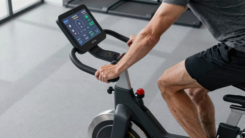 Best spin bikes with large screens