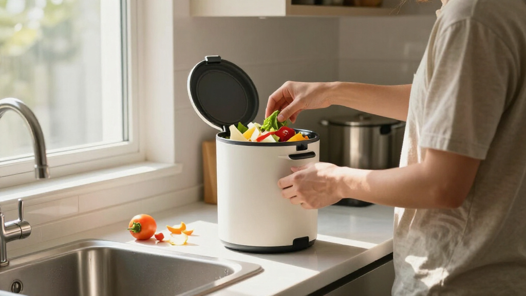 electric compost bin for kitchen