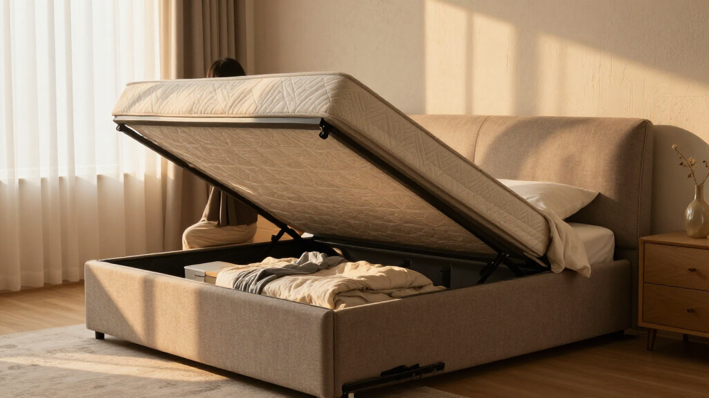 best premium storage beds with easy access