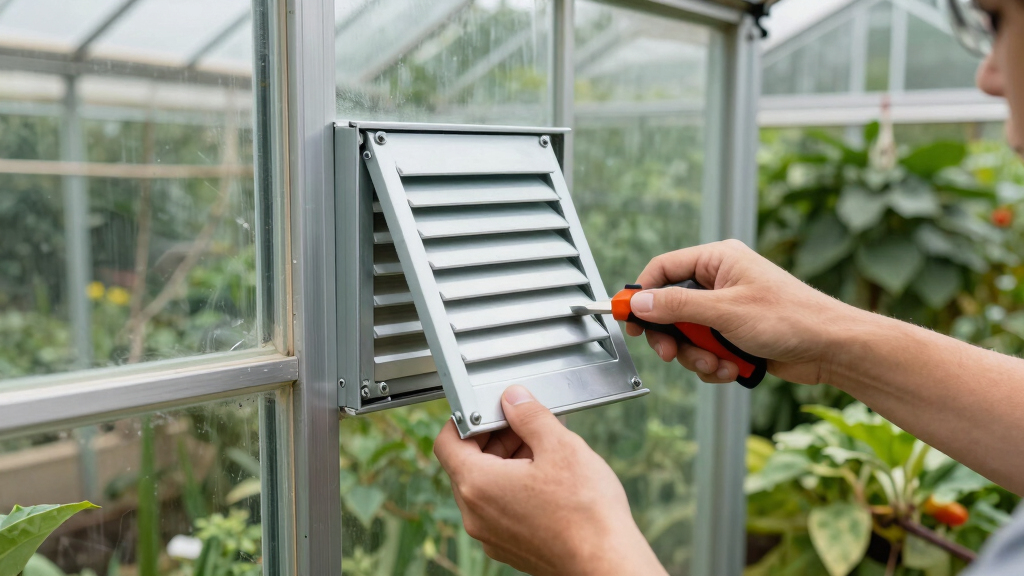 best greenhouse louver vent kits