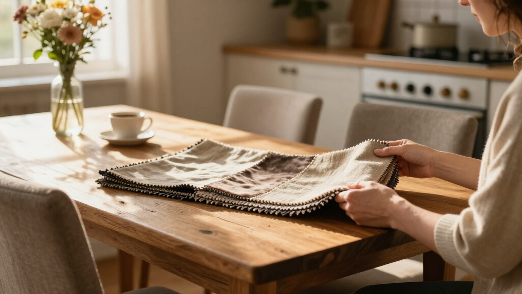 fabric options for reupholstering dining room chairs
