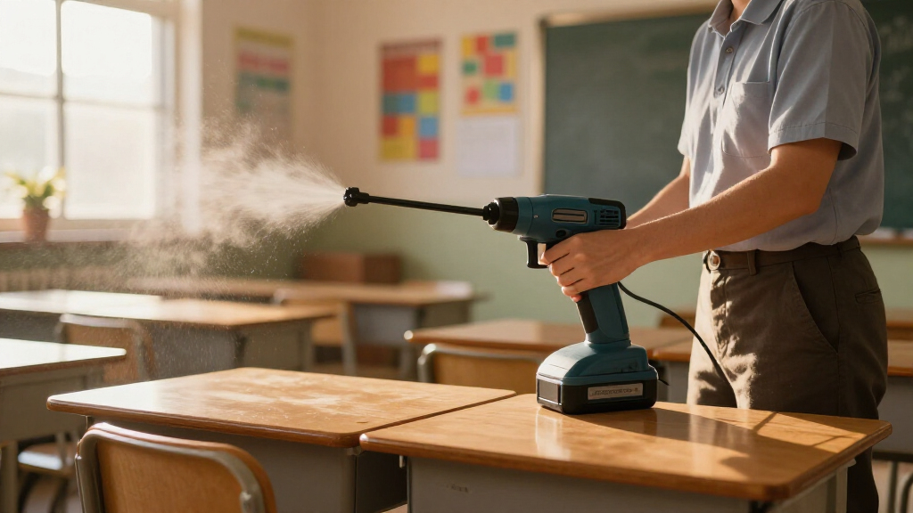 best cordless electrostatic sprayer for schools