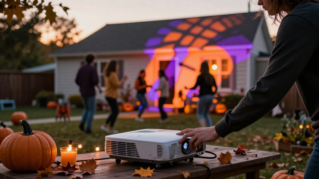 Halloween projector lights for parties