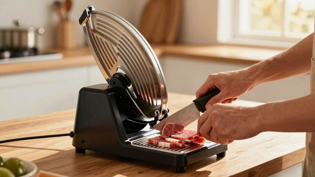 electric meat slicer commercial grade