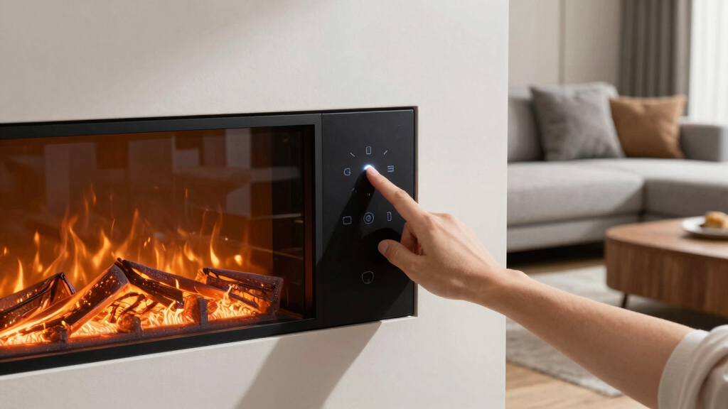 smart electric fireplaces