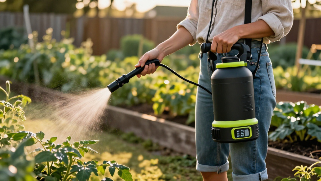 backpack sprayer battery powered