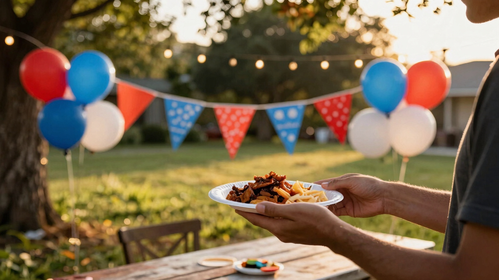 patriotic outdoor party supplies