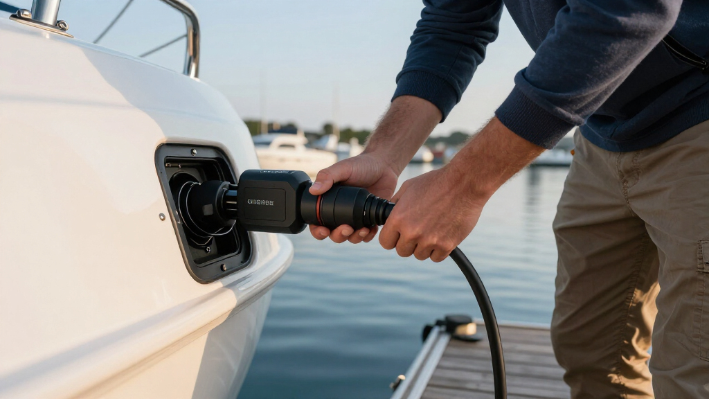 marine shore power adapter kit